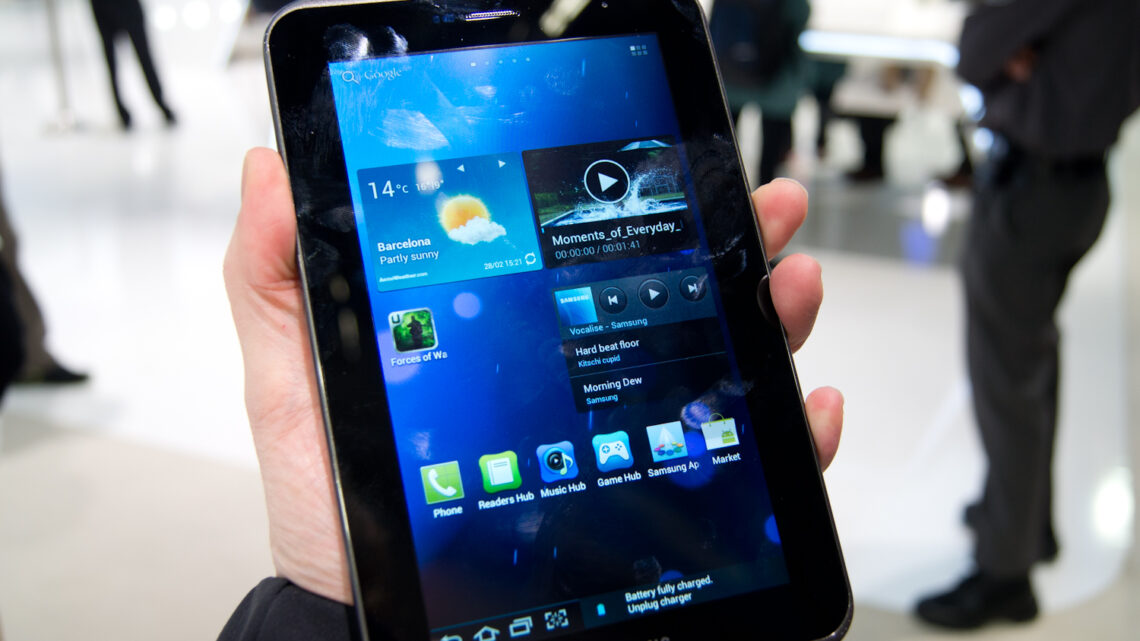 Samsung Galaxy Tab 2 schermo da 7″